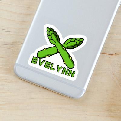 Sticker Asparagus Evelynn Laptop Image