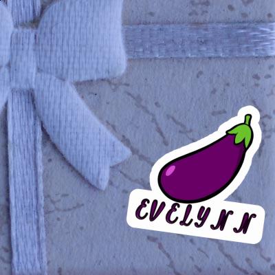 Evelynn Sticker Eggplant Notebook Image