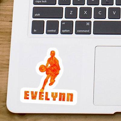 Basketballspieler Aufkleber Evelynn Image