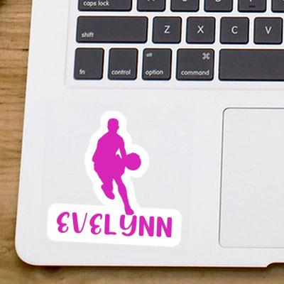 Evelynn Sticker Basketballspieler Notebook Image