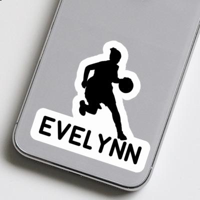 Sticker Evelynn Basketballspielerin Laptop Image