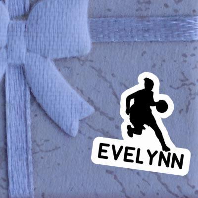 Sticker Basketball Player Evelynn Notebook Image