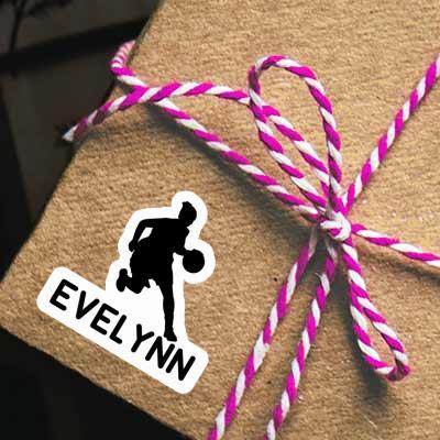 Sticker Evelynn Basketballspielerin Laptop Image