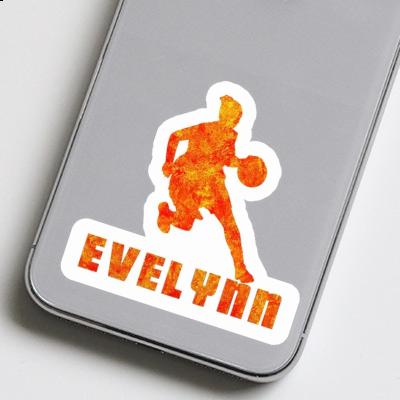 Sticker Basketball Player Evelynn Notebook Image