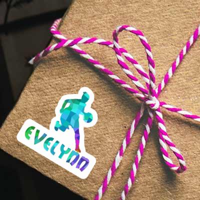 Sticker Evelynn Basketballspielerin Gift package Image