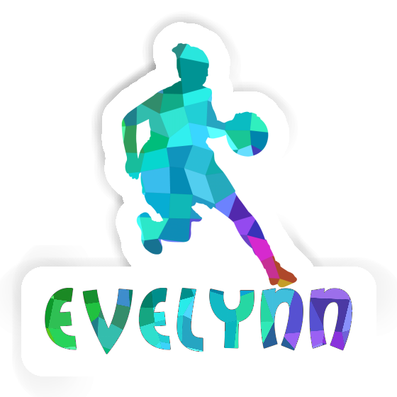 Sticker Evelynn Basketballspielerin Gift package Image