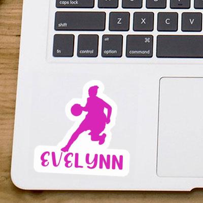 Evelynn Sticker Basketball Player Laptop Image