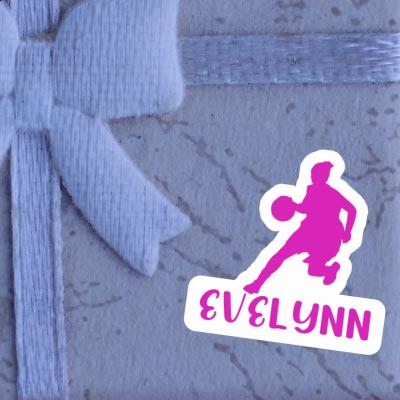 Evelynn Sticker Basketball Player Notebook Image