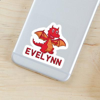 Baby-Drache Aufkleber Evelynn Notebook Image