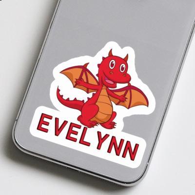 Autocollant Evelynn Bébé dragon Notebook Image