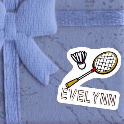 Evelynn Sticker Badminton Racket Laptop Image