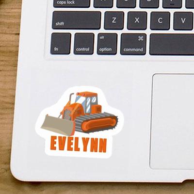 Excavator Sticker Evelynn Notebook Image