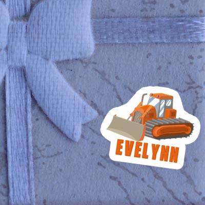 Excavator Sticker Evelynn Image