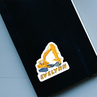 Evelynn Sticker Excavator Notebook Image