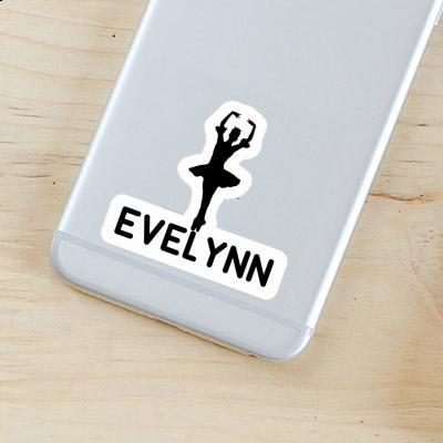 Sticker Evelynn Ballerina Laptop Image