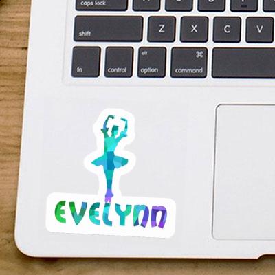 Aufkleber Evelynn Ballerina Laptop Image