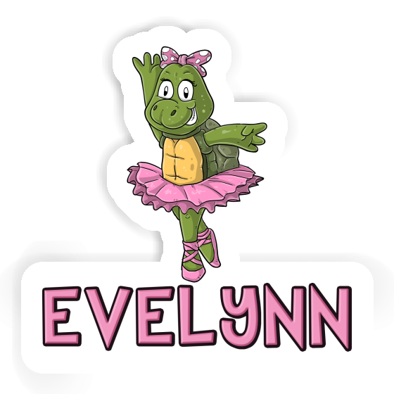 Ballerine Autocollant Evelynn Notebook Image