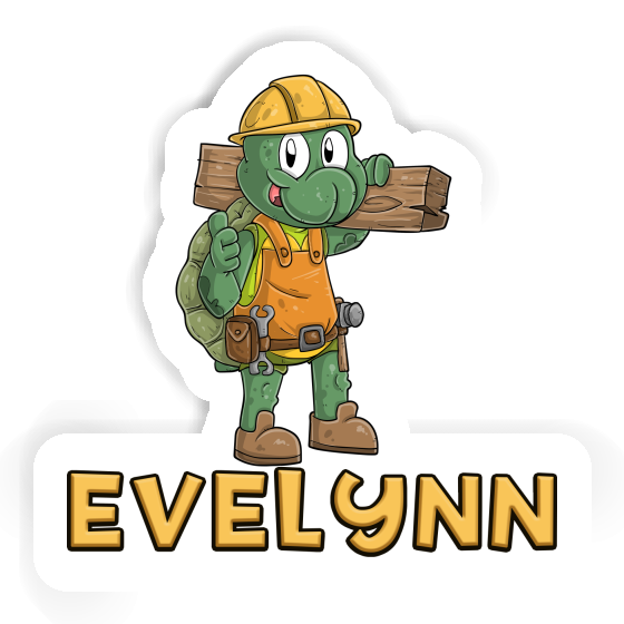 Sticker Construction worker Evelynn Image