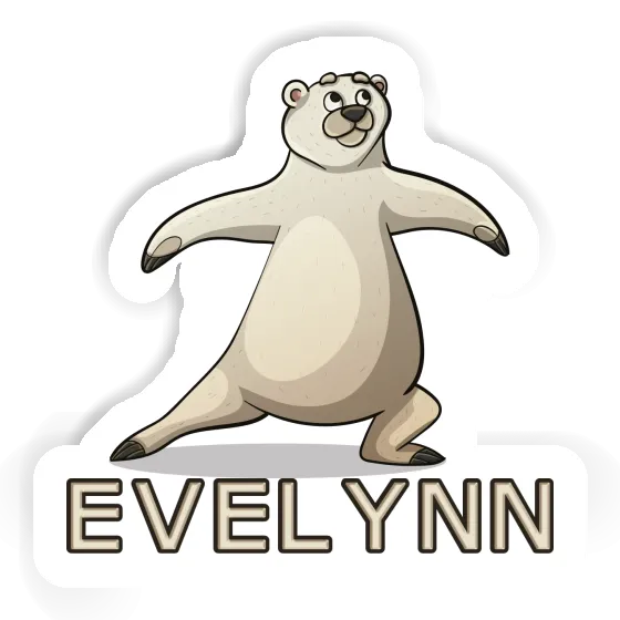 Evelynn Sticker Yoga Bear Gift package Image