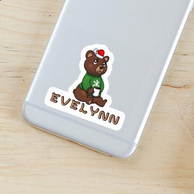 Sticker Evelynn Bear Gift package Image