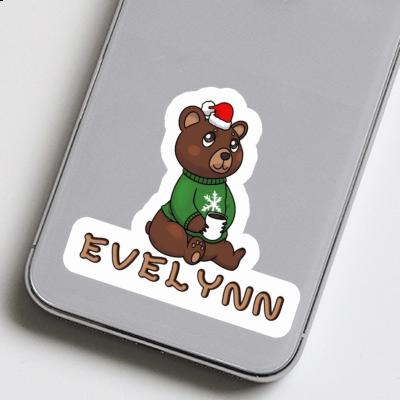 Sticker Evelynn Bear Gift package Image