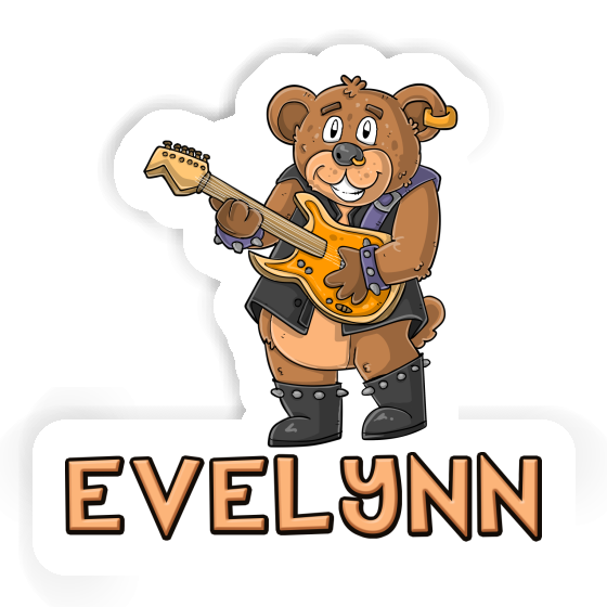 Sticker Rocker Evelynn Notebook Image