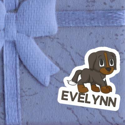 Evelynn Sticker Bernese Dog Notebook Image