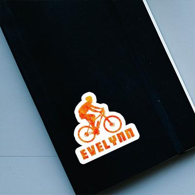 Sticker Biker Evelynn Notebook Image