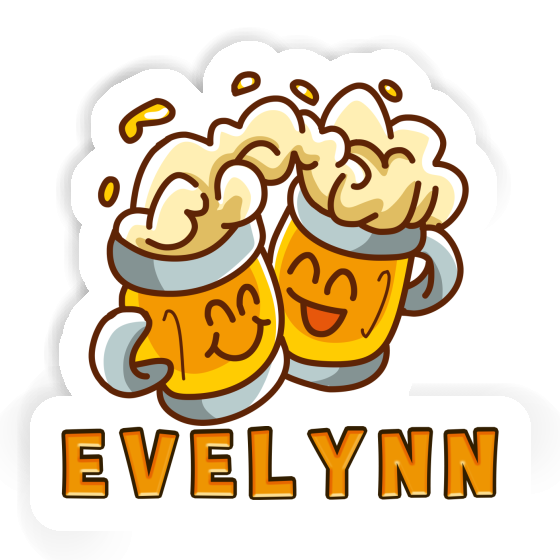 Sticker Evelynn Beer Laptop Image