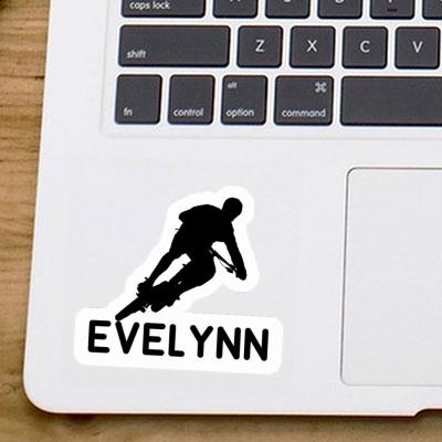 Biker Sticker Evelynn Notebook Image