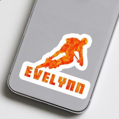 Sticker Biker Evelynn Laptop Image