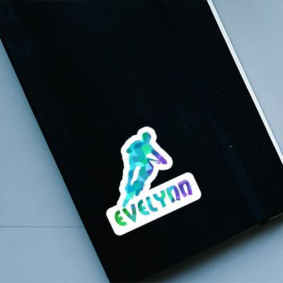 Evelynn Sticker Biker Notebook Image