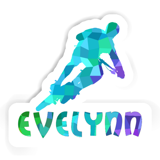 Evelynn Sticker Biker Image