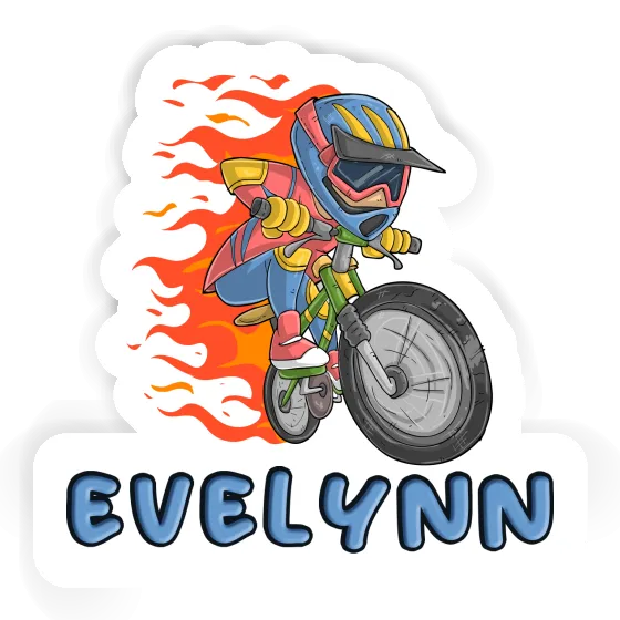 Sticker Evelynn Biker Notebook Image