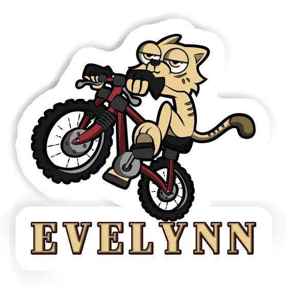 Sticker Bicycle Evelynn Laptop Image