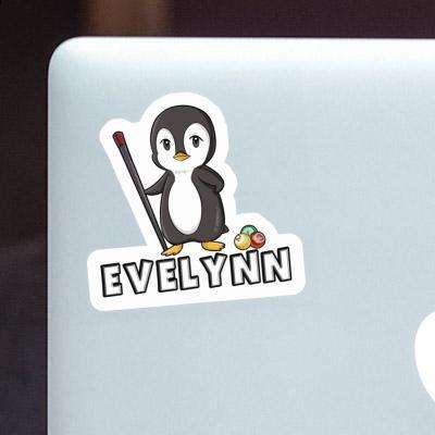 Billiards Player Sticker Evelynn Gift package Image