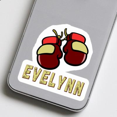 Sticker Evelynn Boxhandschuh Notebook Image