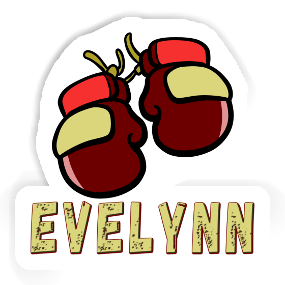 Sticker Evelynn Boxing Glove Laptop Image