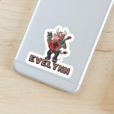 Evelynn Sticker Rocking Bull Notebook Image