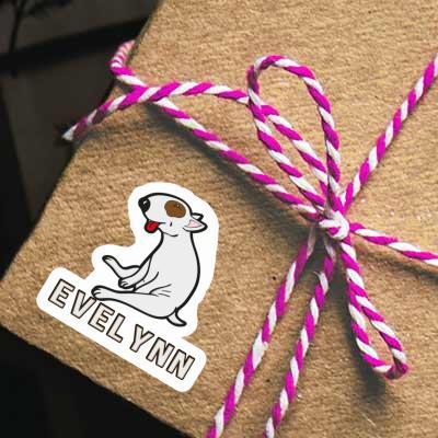 Autocollant Evelynn Bull Terrier Gift package Image