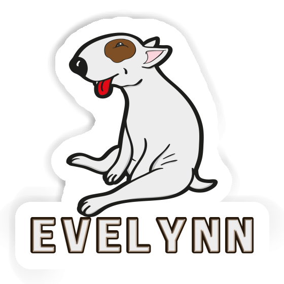 Sticker Bull Terrier Evelynn Image