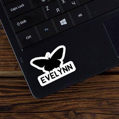 Sticker Evelynn Sommervogel Laptop Image