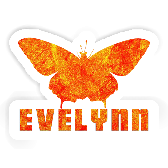 Autocollant Papillon Evelynn Laptop Image