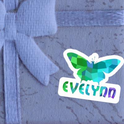 Evelynn Sticker Schmetterling Notebook Image