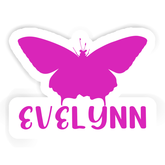 Autocollant Papillon Evelynn Laptop Image