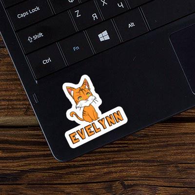 Sticker Cat Evelynn Laptop Image