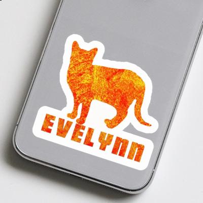 Sticker Cat Evelynn Notebook Image