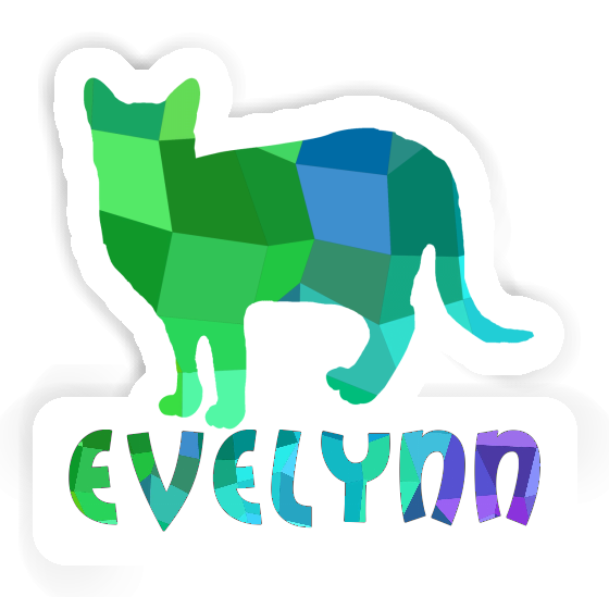 Sticker Evelynn Cat Notebook Image