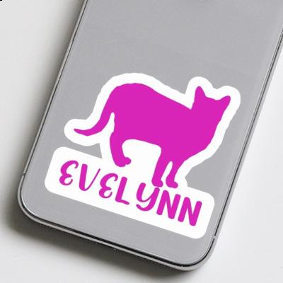 Aufkleber Evelynn Katze Laptop Image