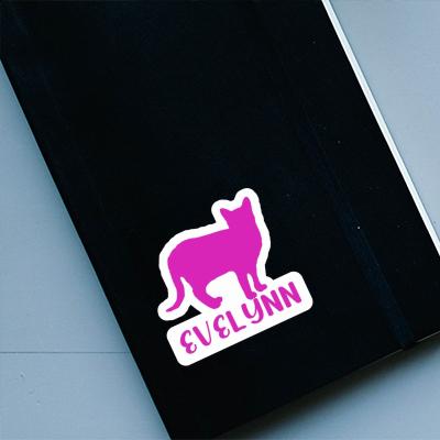 Cat Sticker Evelynn Notebook Image